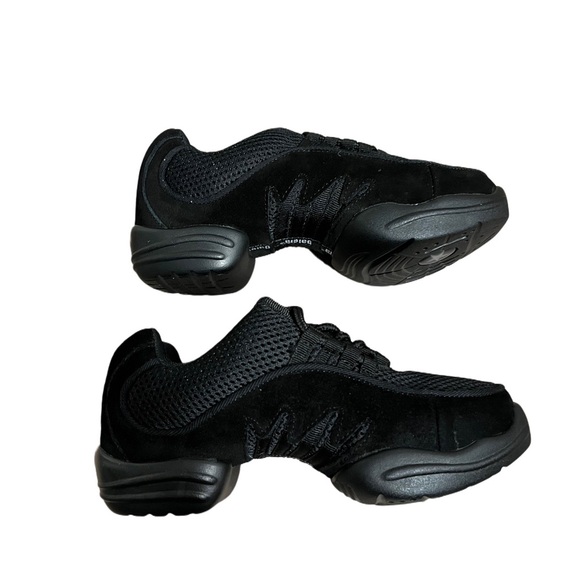 NWB Balera Dancewear Suede Dance Sneaker B190 Size 5 A Medium - Picture 3 of 6